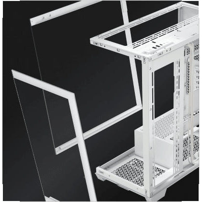 Corsair 3500X Mid-Tower Gaming PC Case Tempered Glass (White)