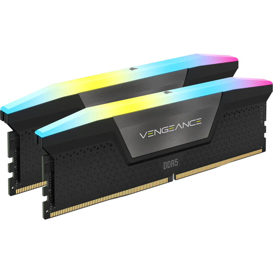 Corsair Vengeance RGB 32GB 2x16GB DDR5 Desktop RAM Kit Grey
