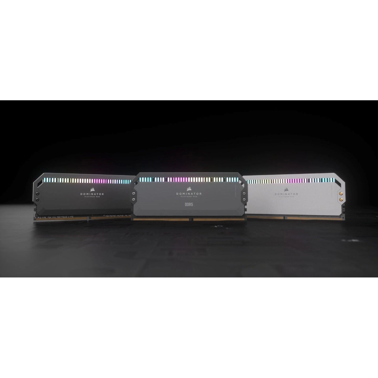 Corsair Dominator Platinum RGB 32GB (2x16GB) DDR5 DIMM CL36 Desktop RAM (Grey)