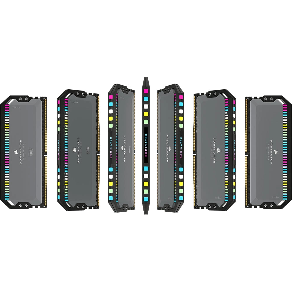 Corsair Dominator Platinum RGB 32GB (2x16GB) DDR5 DIMM CL36 Desktop RAM (Grey)