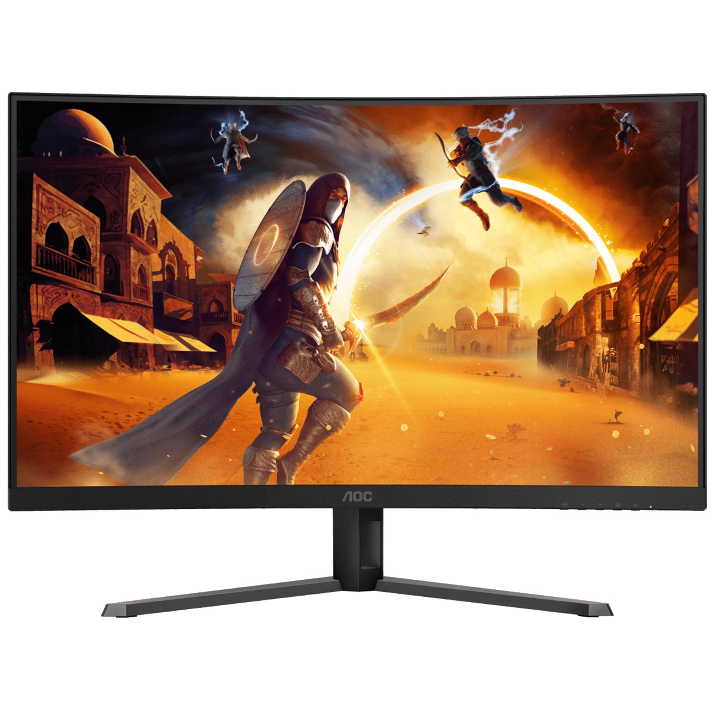 AOC CQ32G4E 32" Curved | 2K 2560x1440 QHD | 1ms | 180Hz VA | HDMI VGA DP | Gaming Monitor