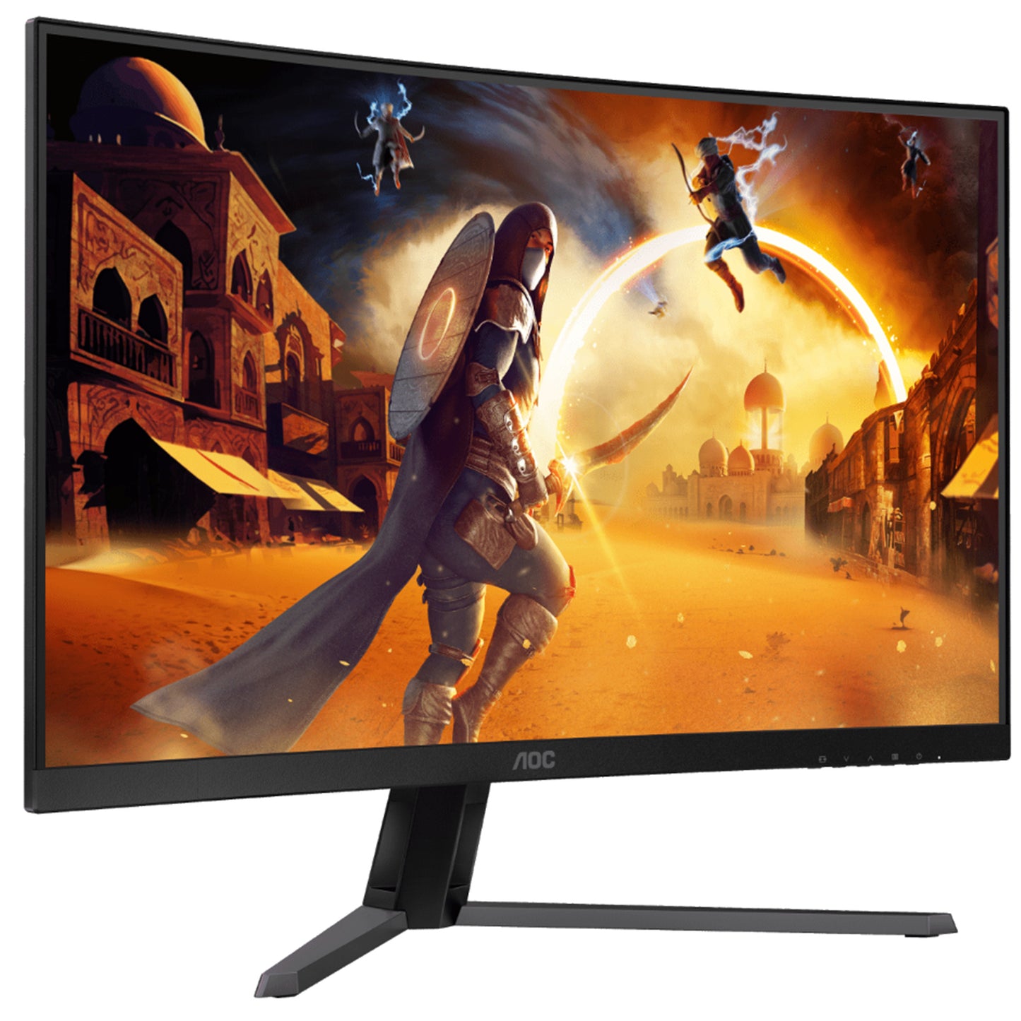 AOC CQ32G4E 32" Curved | 2K 2560x1440 QHD | 1ms | 180Hz VA | HDMI VGA DP | Gaming Monitor