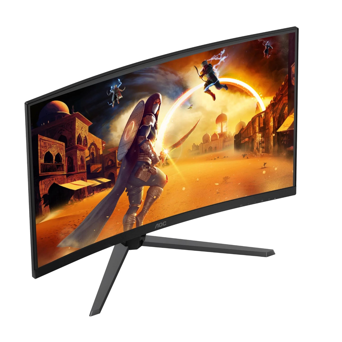 AOC CQ32G4E 32" Curved | 2K 2560x1440 QHD | 1ms | 180Hz VA | HDMI VGA DP | Gaming Monitor