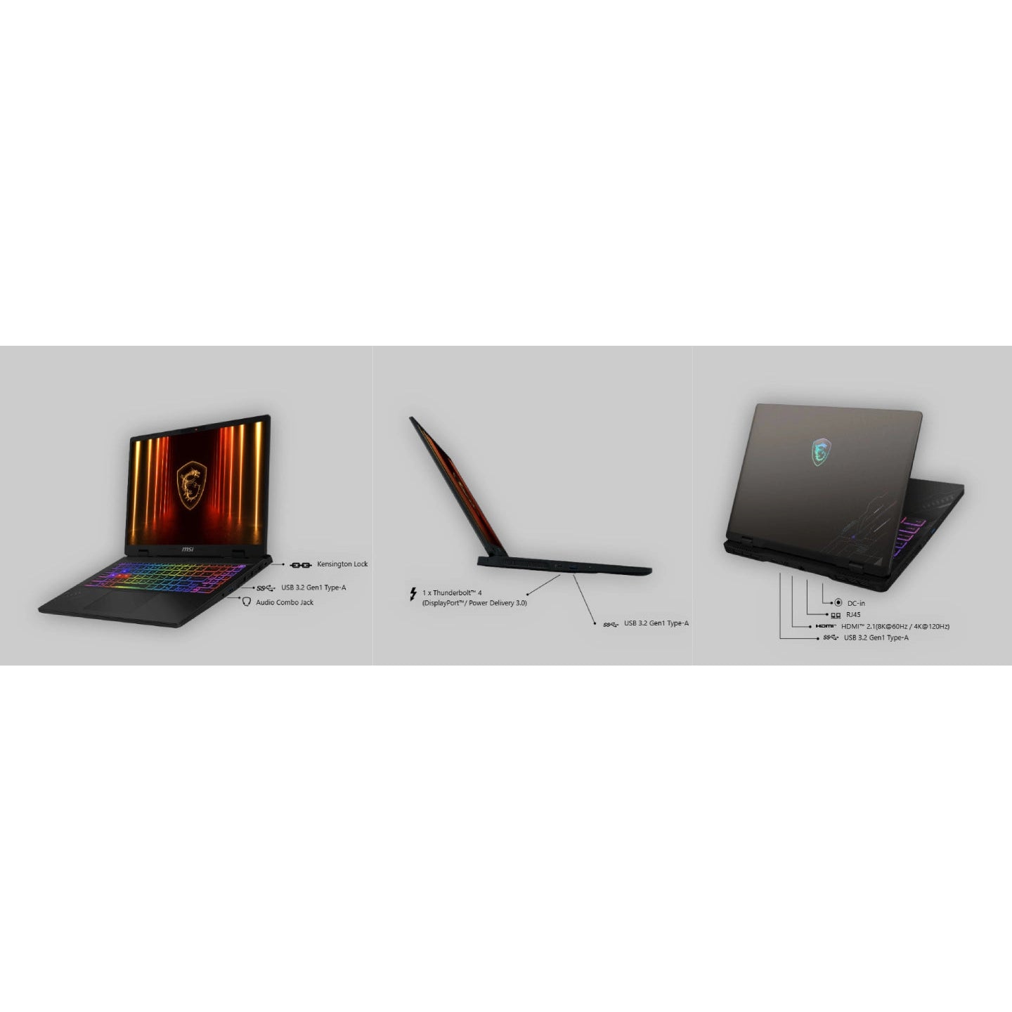 MSI Crosshair 16 HX AI D2XWFKG-082NZ | QHD+ 2560x1600 | 240Hz IPS | Nvidia GeForce RTX 5060 8GB | 16" Gaming Laptop
