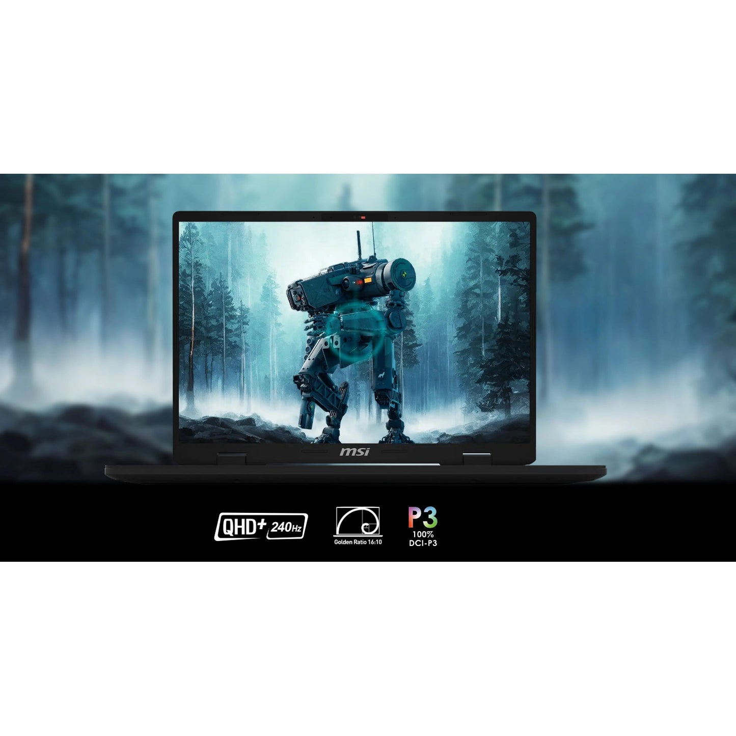 MSI Crosshair 16 HX AI D2XWFKG-082NZ | QHD+ 2560x1600 | 240Hz IPS | Nvidia GeForce RTX 5060 8GB | 16" Gaming Laptop