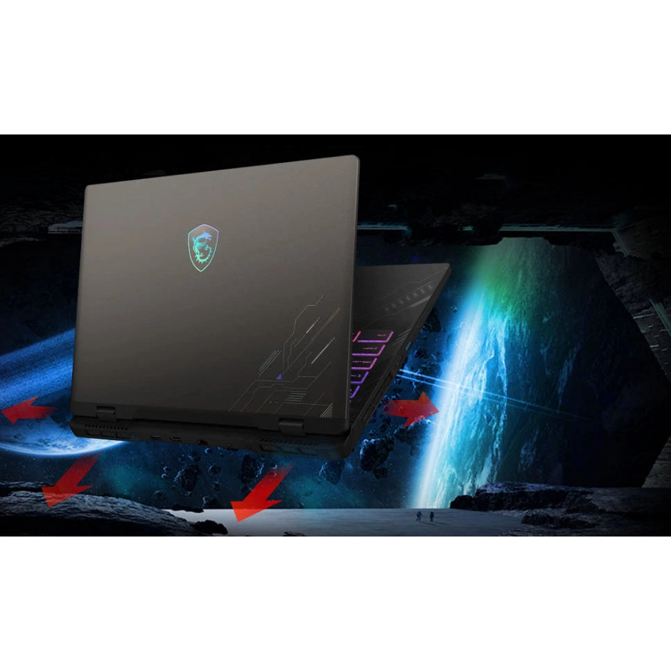 MSI Crosshair 16 HX AI D2XWFKG-082NZ | QHD+ 2560x1600 | 240Hz IPS | Nvidia GeForce RTX 5060 8GB | 16" Gaming Laptop