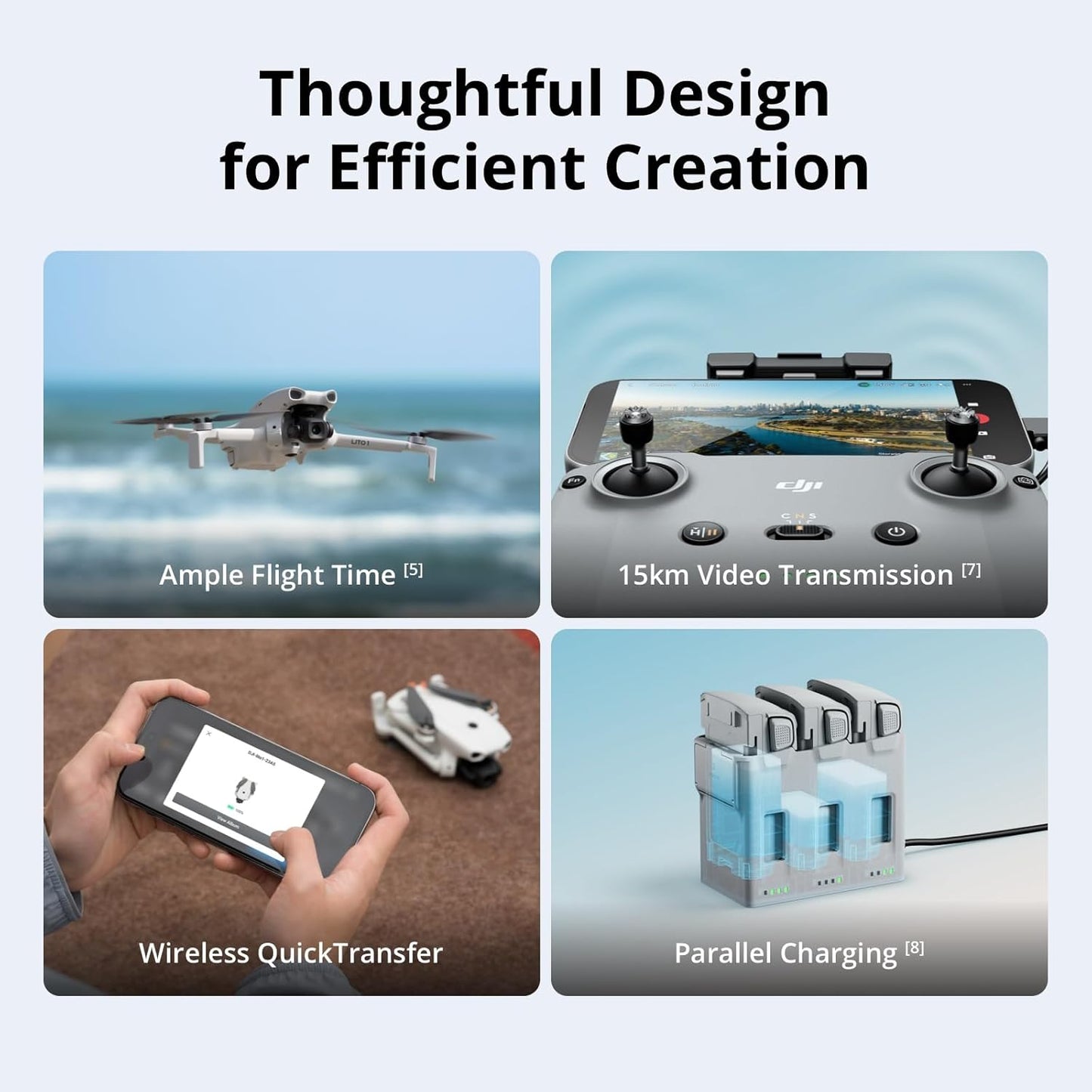 DJI Lito 1 Drone with DJI RC-N3 Remote Controller