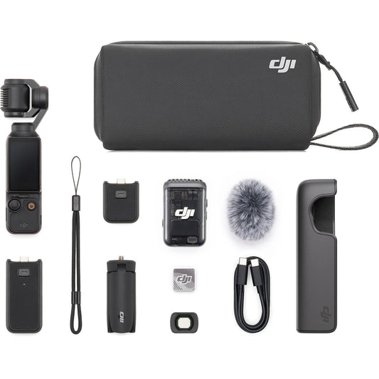 DJI Osmo Pocket 3 Creator Combo Handheld 4K 3-Axis Gimbal Vlogging Camera