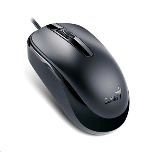 Genius DX-120 USB Wired Scroll Wheel Mouse (Calm Black)