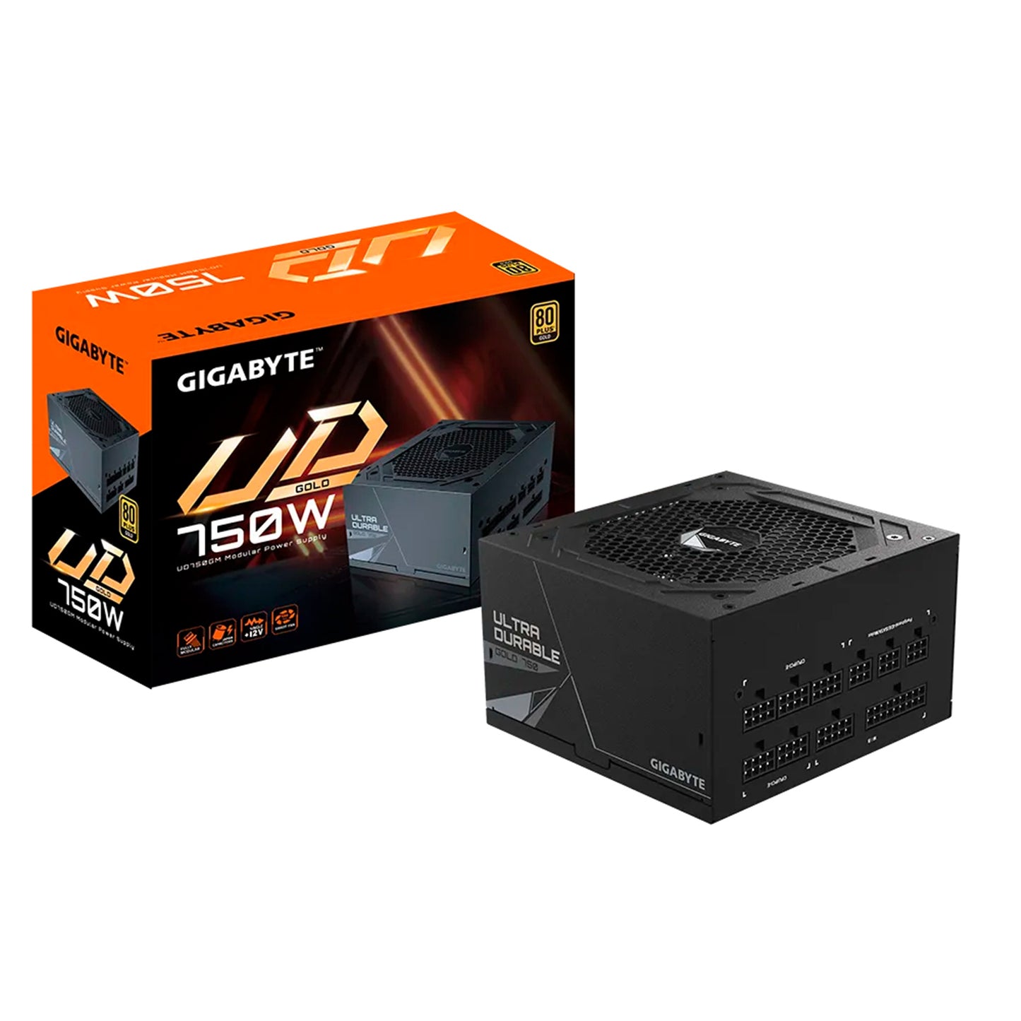 Gigabyte GP-UD750GM 750W 80 Plus Gold - Fully Modular ATX Power Supply