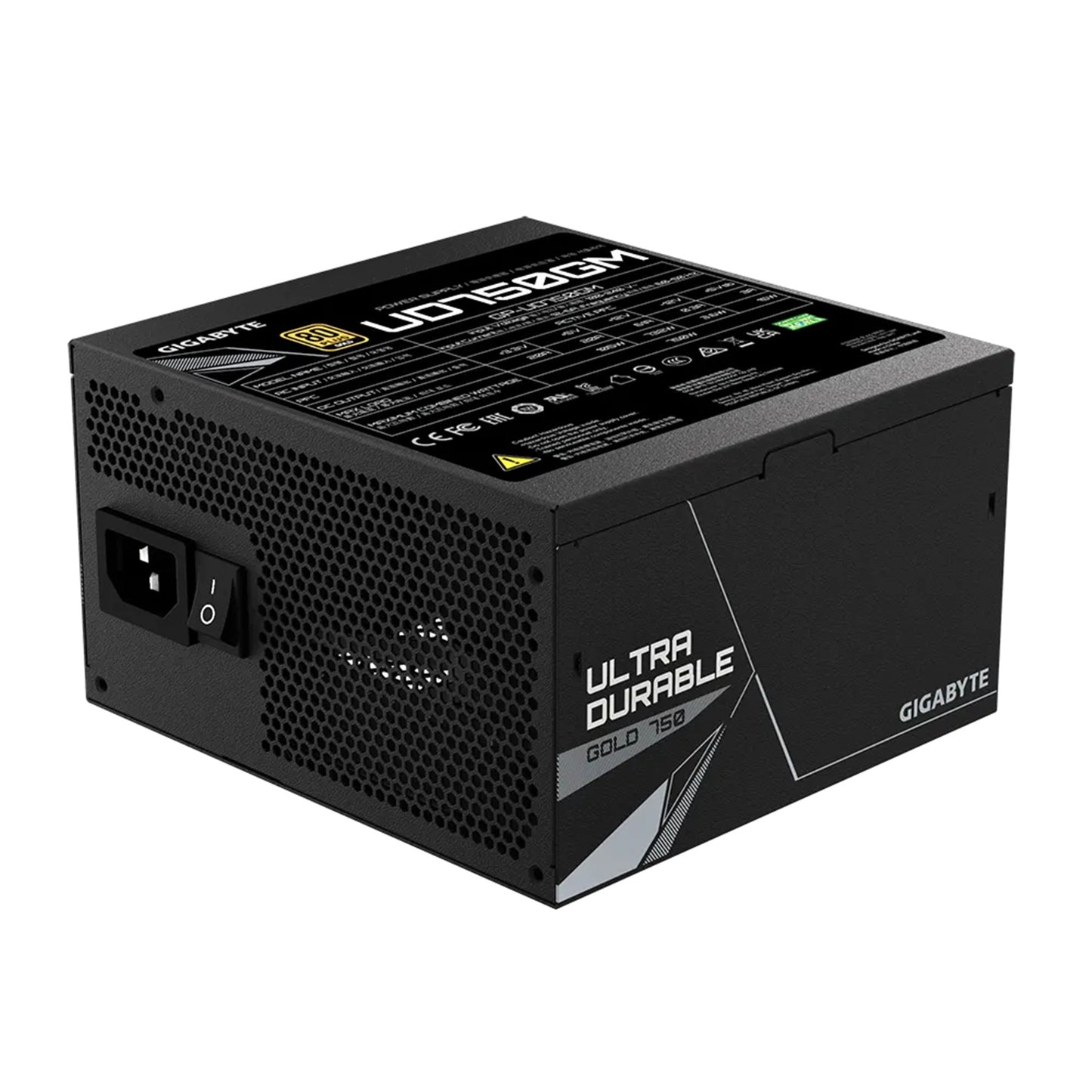 Gigabyte GP-UD750GM 750W 80 Plus Gold - Fully Modular ATX Power Supply