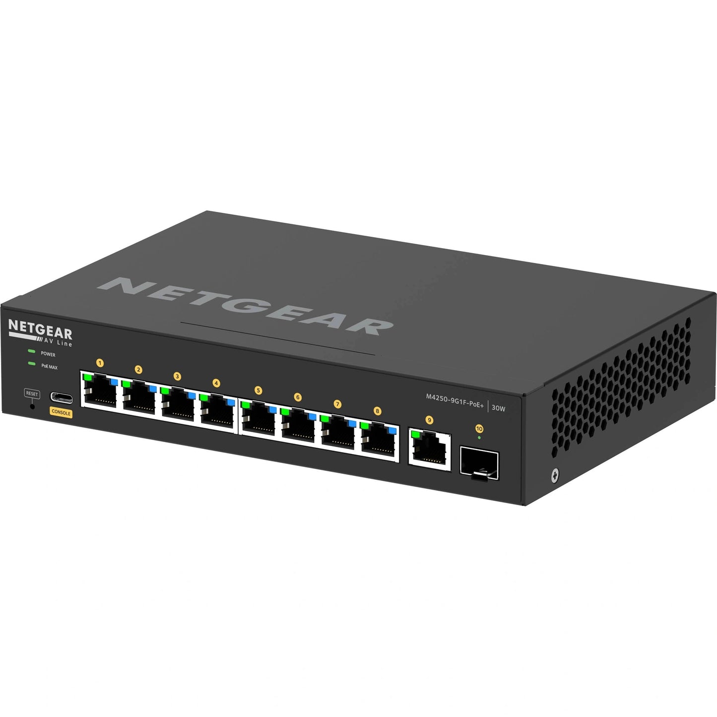 Netgear AV Line M4250-9G1F-POE+ (GSM4210PD) Desktop Managed Switch