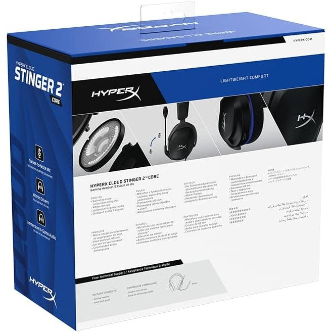 HyperX Cloud Stinger 2 Core Gaming Headset for Playstation Black