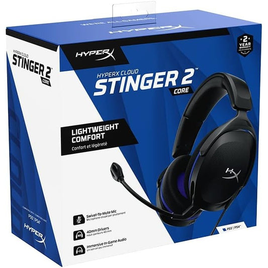HyperX Cloud Stinger 2 Core Gaming Headset for Playstation Black