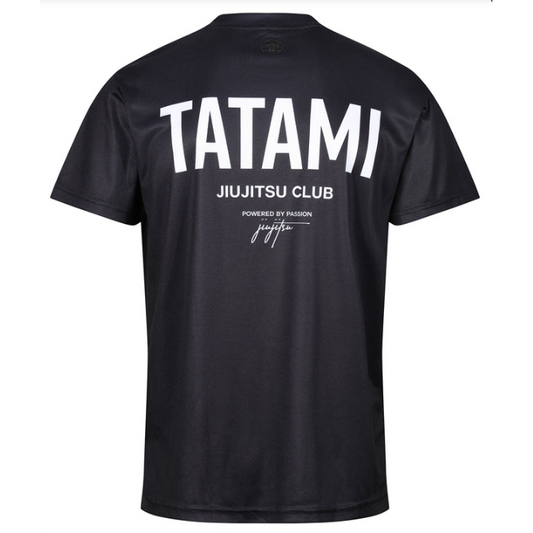 Tatami JJ Club Mesh Grapple T-Shirt - Black - Medium (M)