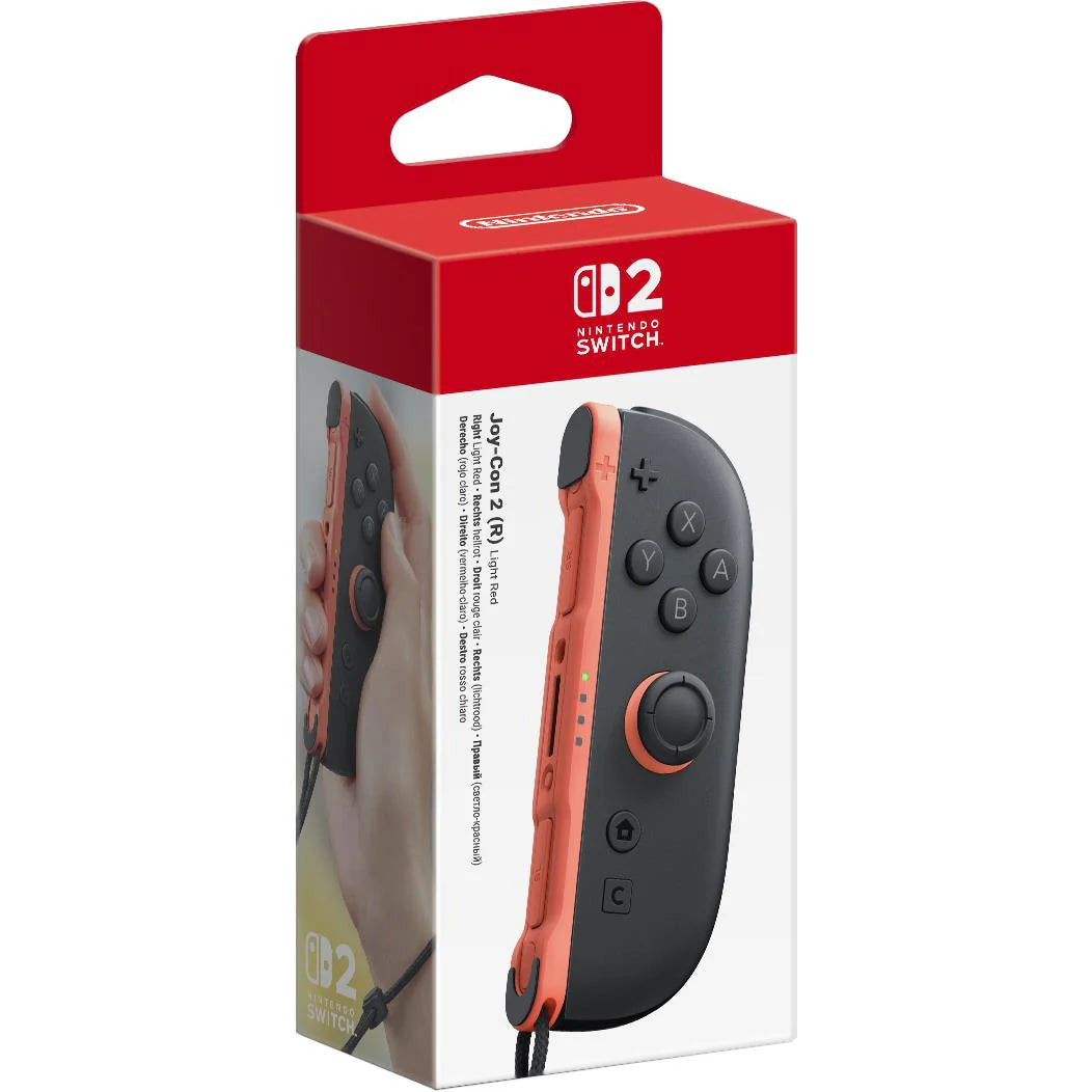 Nintendo Switch 2 Joy-Con 2 R Light Red