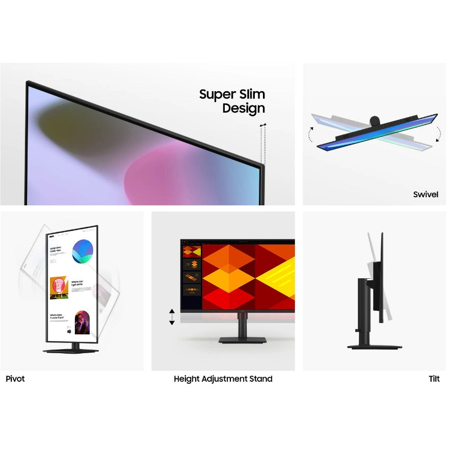Samsung Essential S4 S40GD LS24D400G 24" | Full HD 1920x1080 | 16:9 | 5ms | 100Hz IPS | Business Monitor