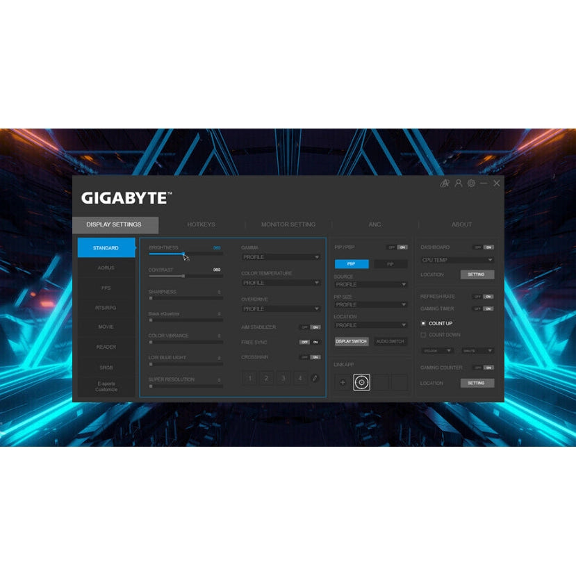 Gigabyte M28U 28" | 4K UHD 3840x2160 | 1ms | 144Hz IPS | FreeSync | Speakers | Gaming Monitor