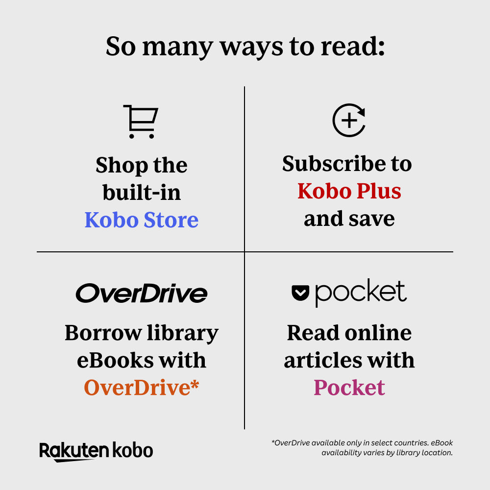 Kobo Libra Colour 7" eReader with E-Ink Colour Display (Black)