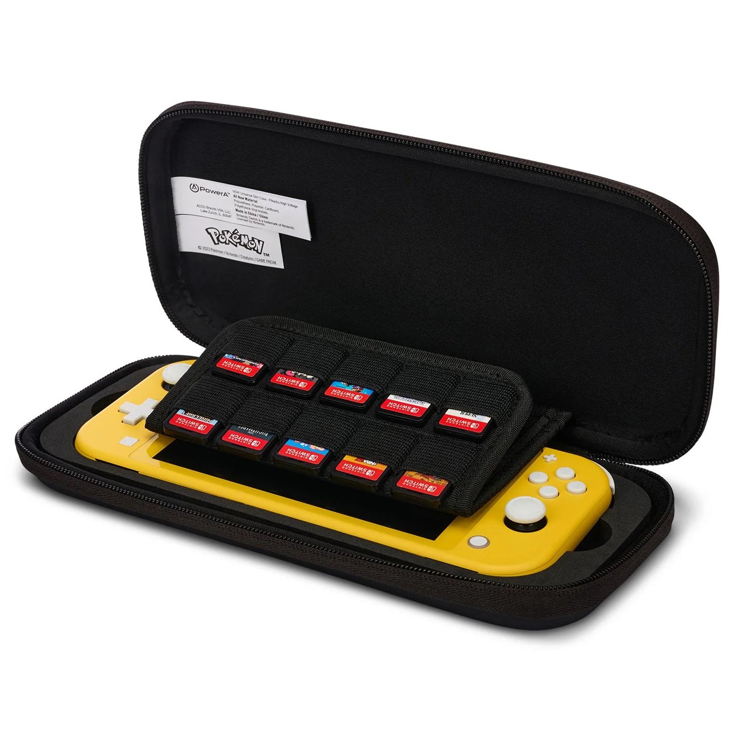 PowerA Pikachu High Voltage Slim Carry Case for Nintendo Switch - OLED - Lite Gaming Console