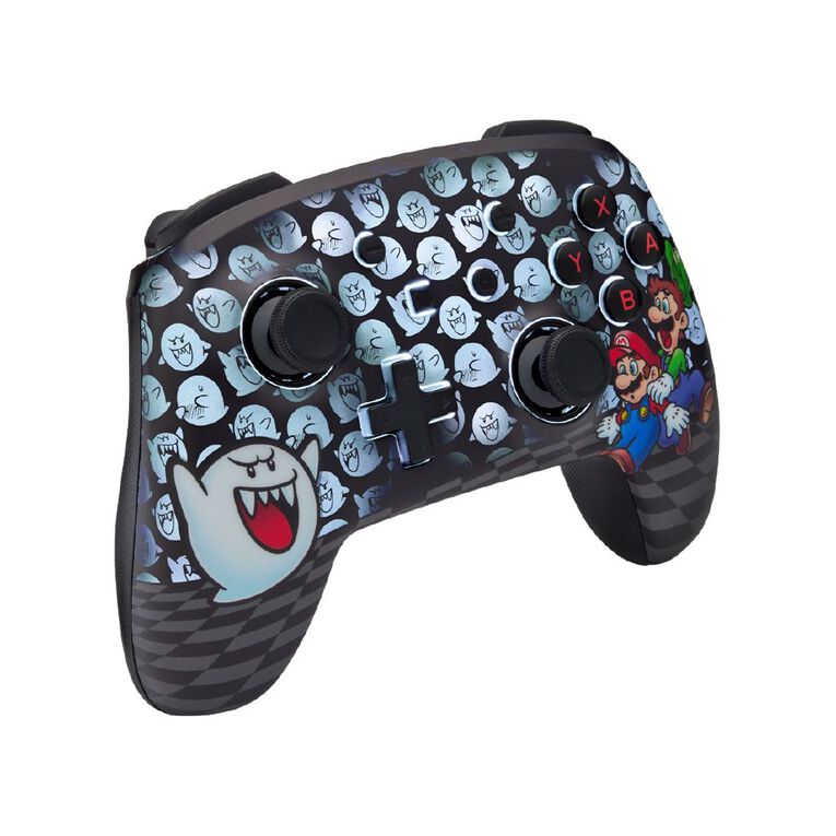 PowerA Enhanced Wireless Controller for Nintendo Switch with Lumectra - Mario Peek-A-Boo