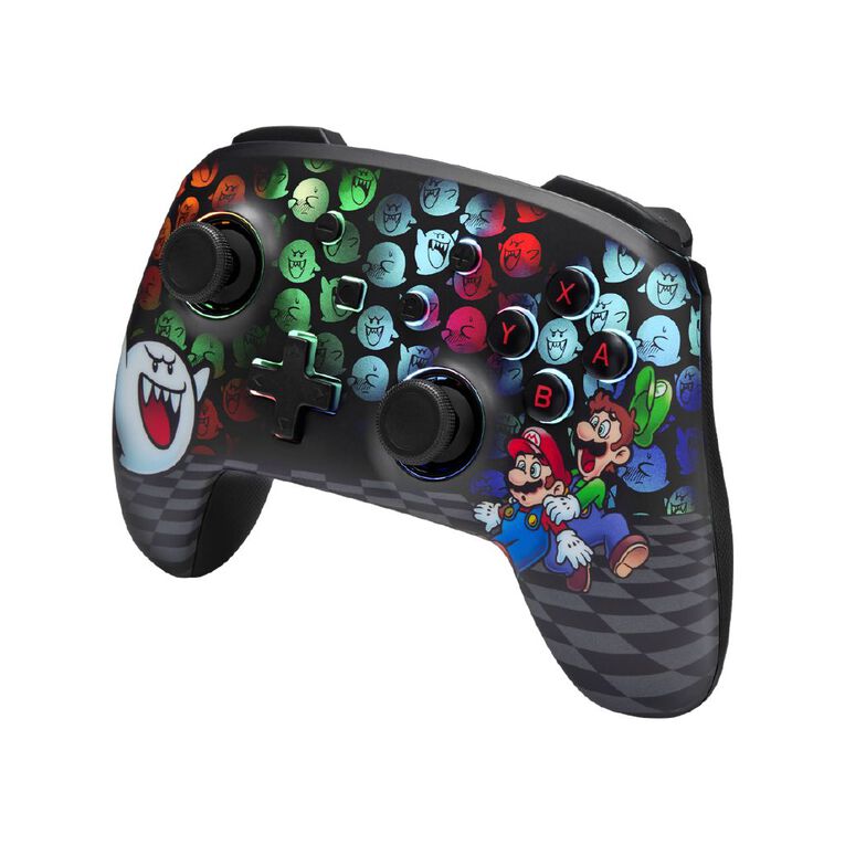 PowerA Enhanced Wireless Controller for Nintendo Switch with Lumectra - Mario Peek-A-Boo