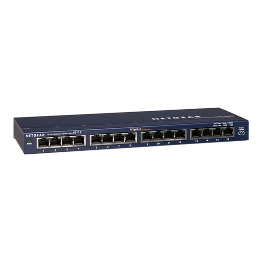 Netgear GS116 ProSafe 16-Port Gigabit Unmanaged Desktop Switch