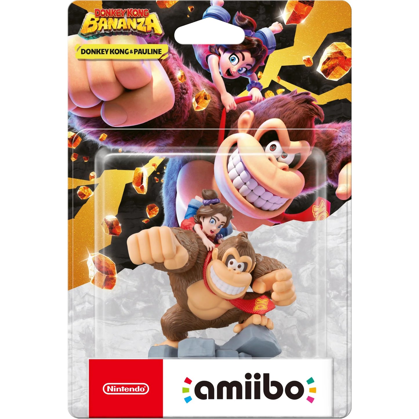 Nintendo Amiibo Donkey Kong & Pauline - Donkey Kong Bananza