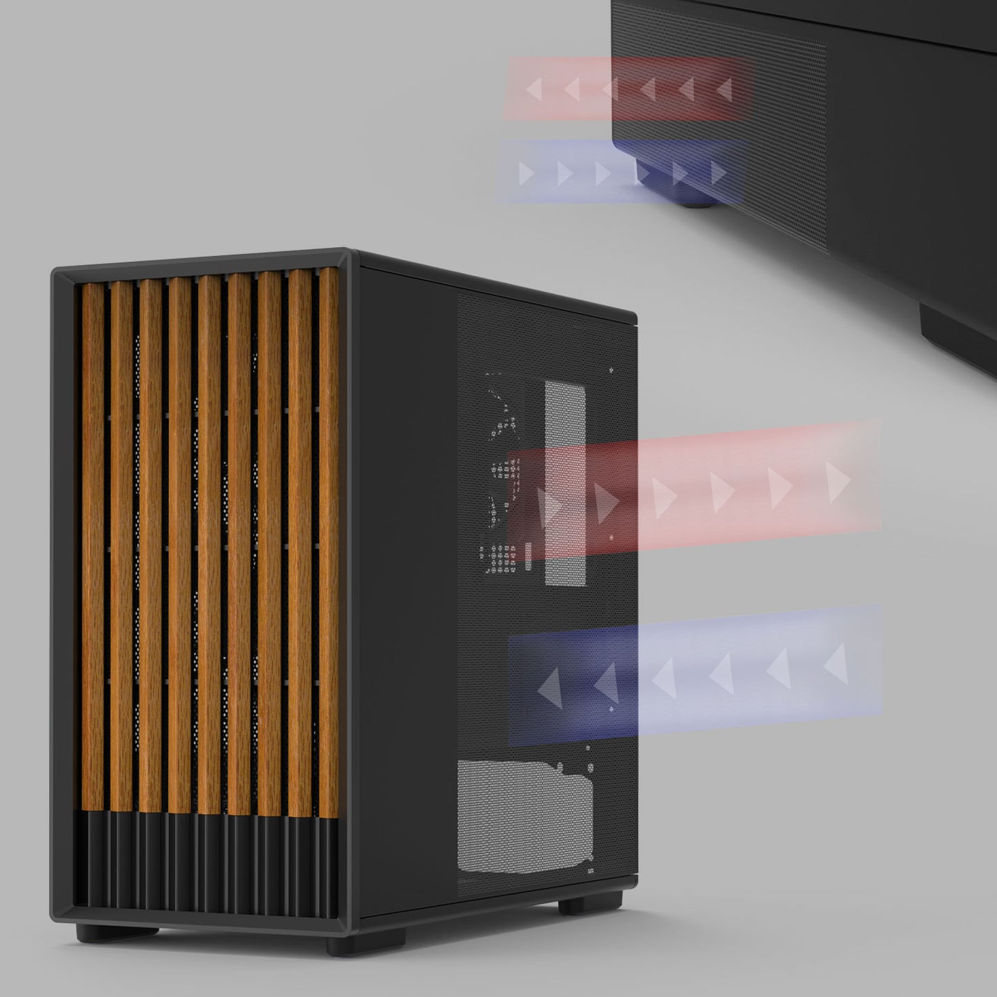 Zalman P10 Namu mATX Mini Tower Case (Black)