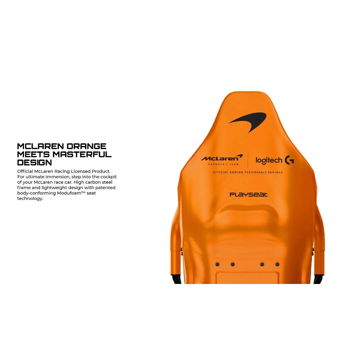 Playseat Formula Instinct McLaren Racing Edition Simulator Sim Cockpit Gaming Chair Seat