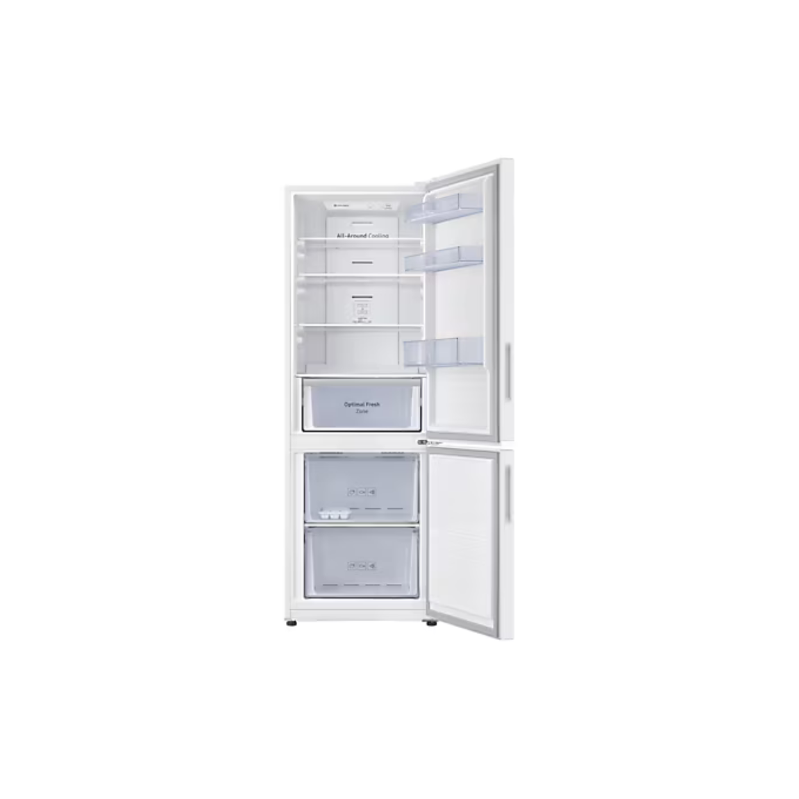 Samsung Refrigerator 310L RB4000N (SRL336NW) BMF - Bottom Mount Fridge (Snow White)