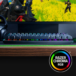 Razer Huntsman Mini - 60% Optical Gaming Keyboard (Clicky Purple Switch)