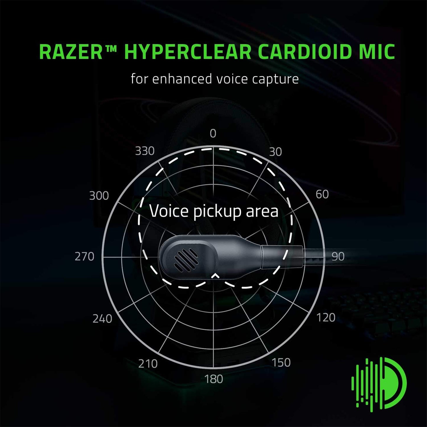 Razer Blackshark V2 X USB - Wired Gaming Headset