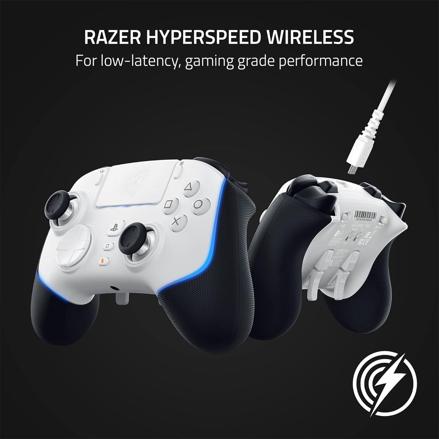 Razer Wolverine V2 Pro - Wireless Playstation 5 & PC Gaming Controller (White)