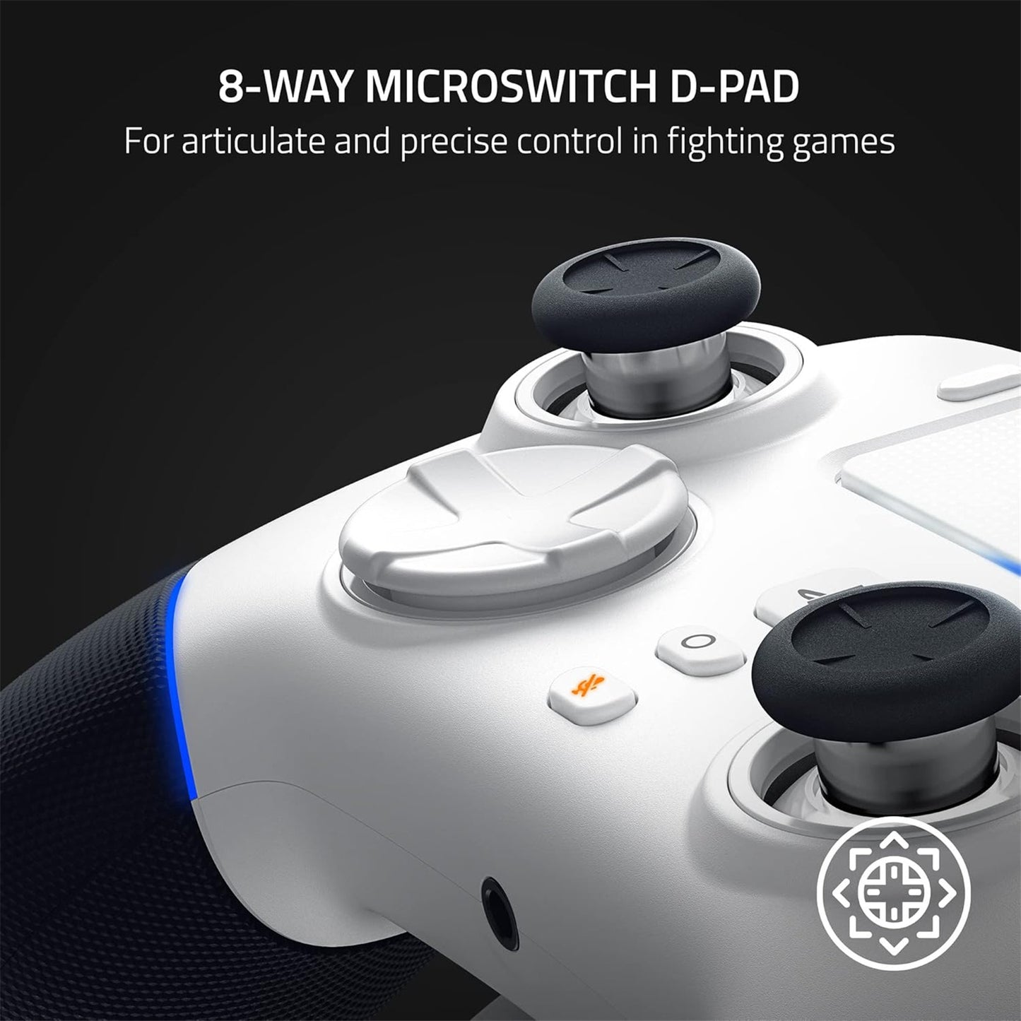 Razer Wolverine V2 Pro - Wireless Playstation 5 & PC Gaming Controller (White)