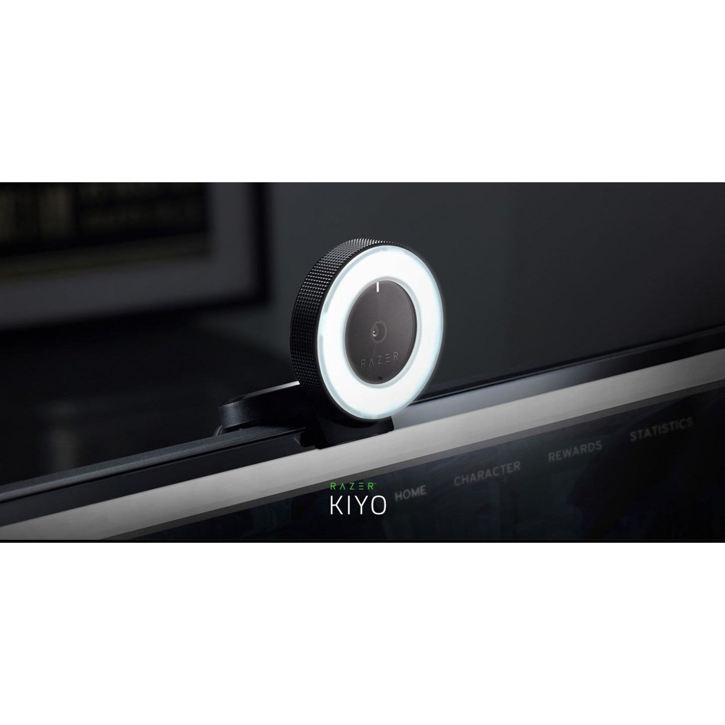 Razer Kiyo - Webcam Full HD 1080p | Desktop Camera for Streaming with Illumination