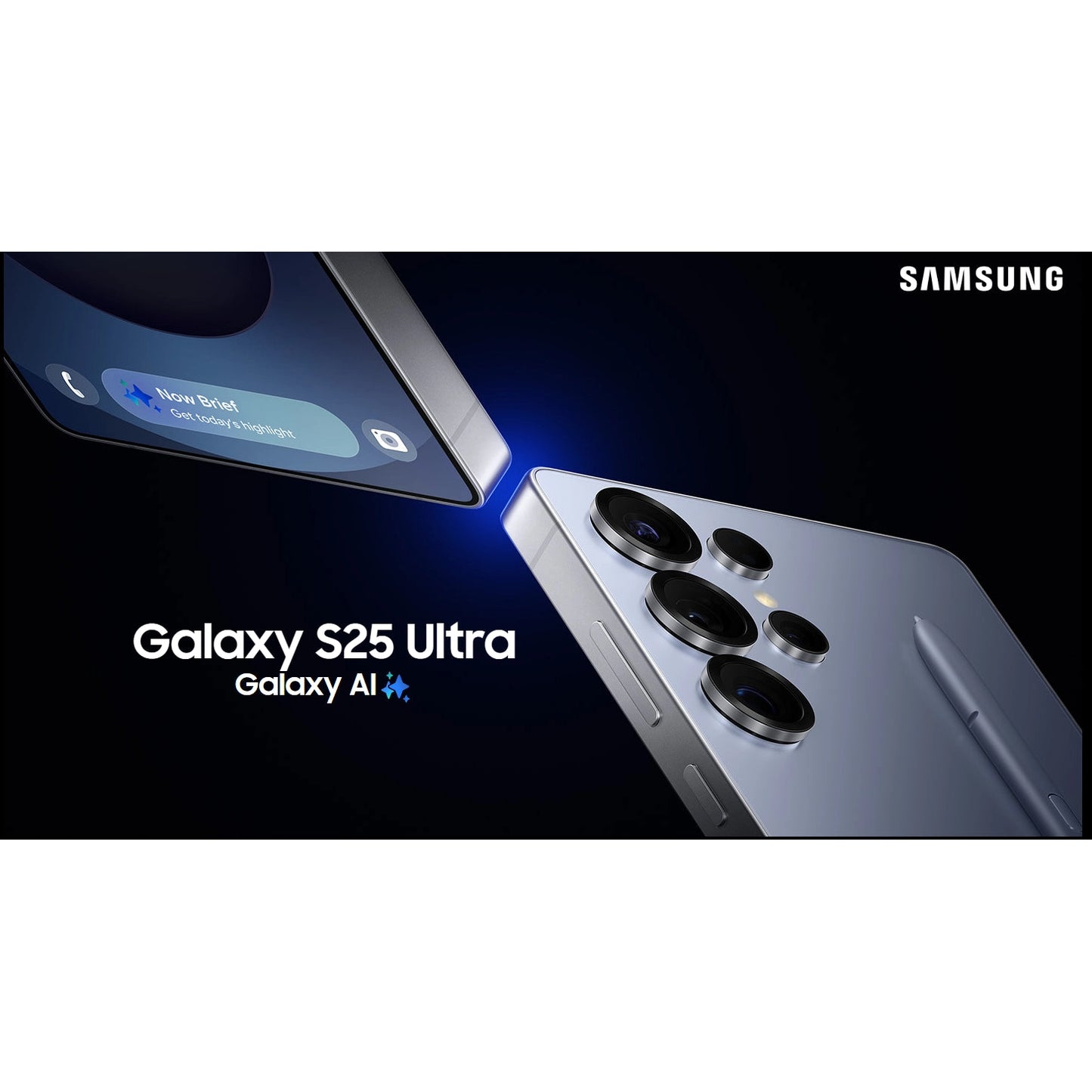Samsung Galaxy S25 Ultra | 256GB | 12GB RAM | 5G Dual SIM Smartphone (Titanium Black)