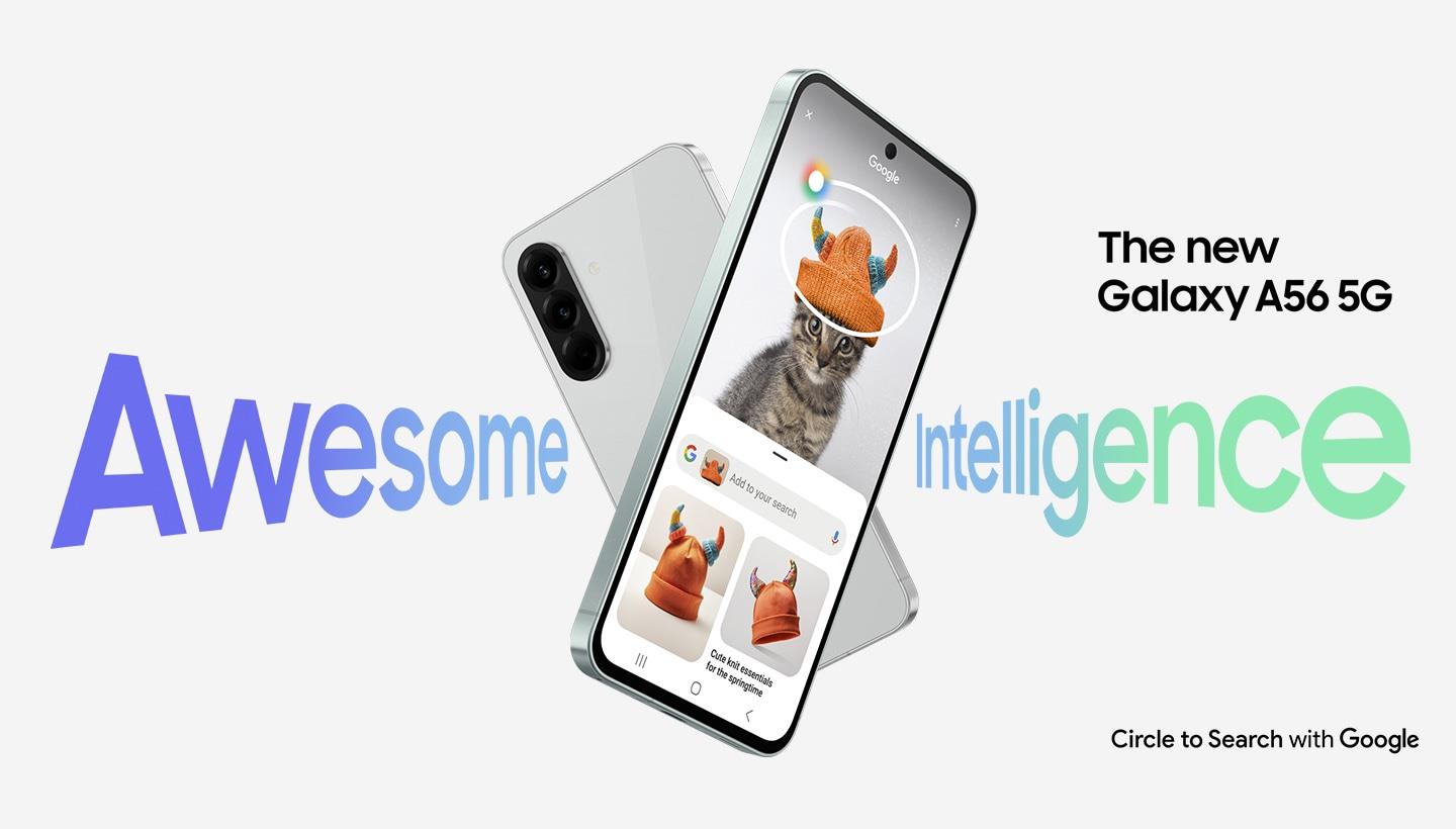 Samsung Galaxy A56 5G (2025) | 256GB | 8GB RAM | Dual SIM Smartphone (Awesome Graphite)