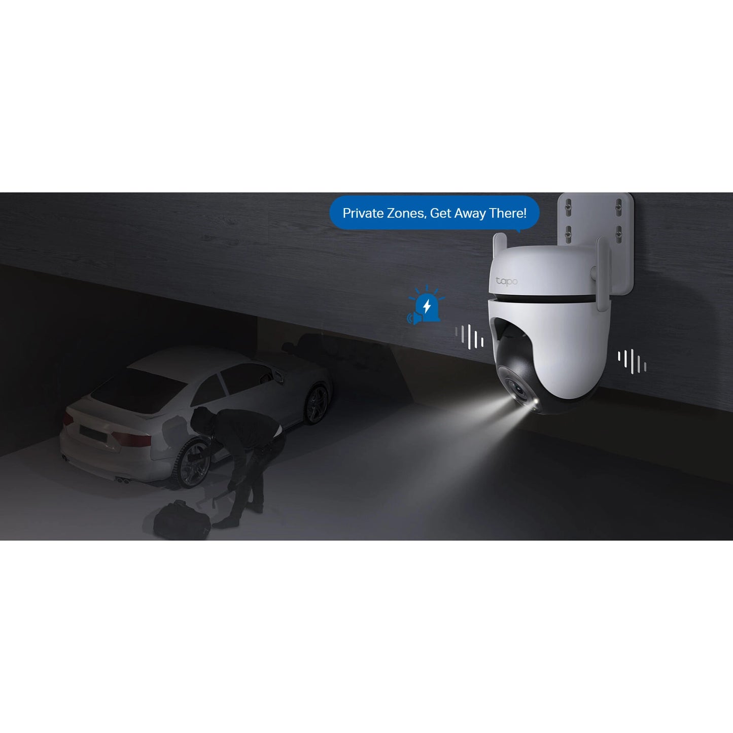 TP-Link Tapo C520WS 2K+/4MP Outdoor Pan/Tilt Wi-Fi Home Security Camera