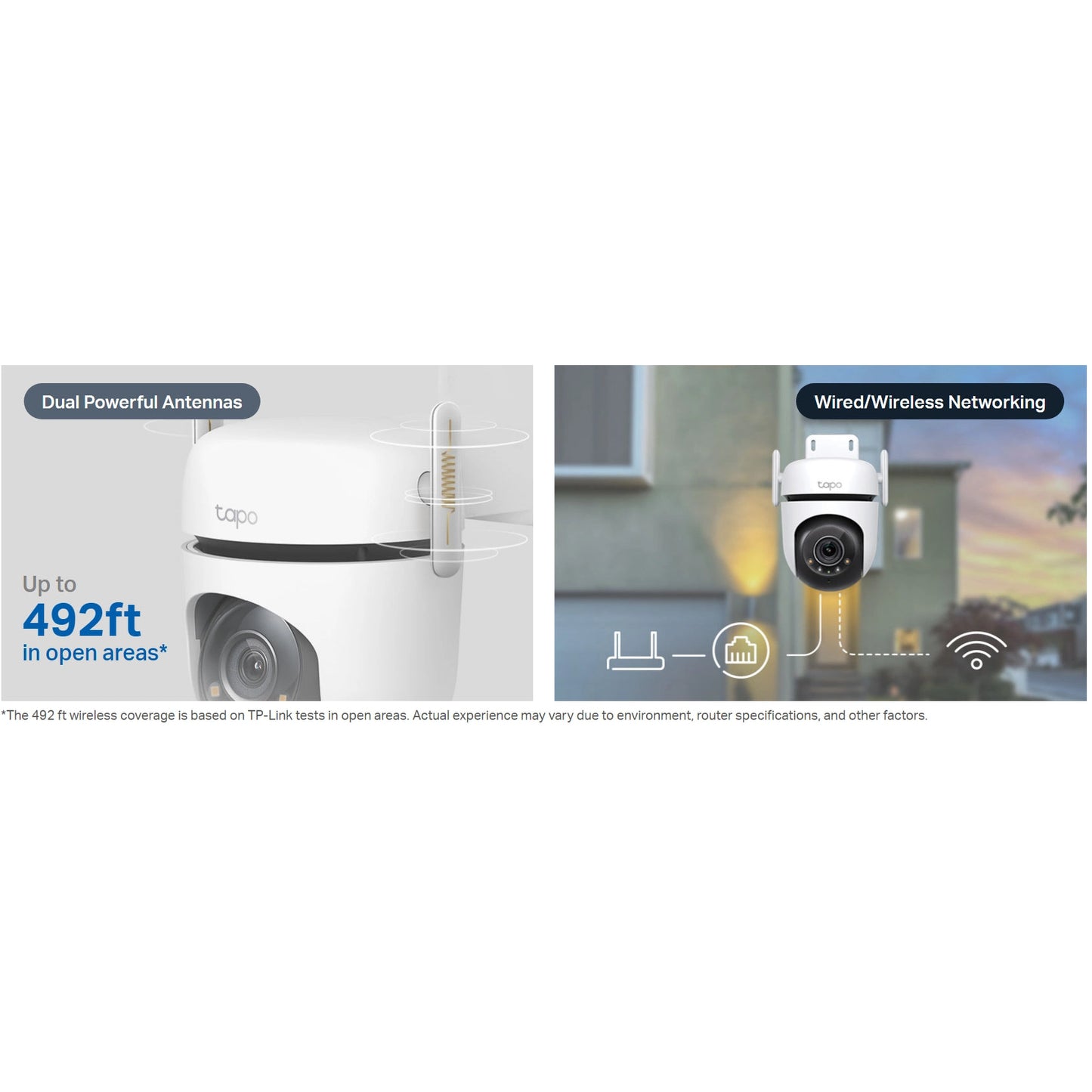 TP-Link Tapo C520WS 2K+/4MP Outdoor Pan/Tilt Wi-Fi Home Security Camera
