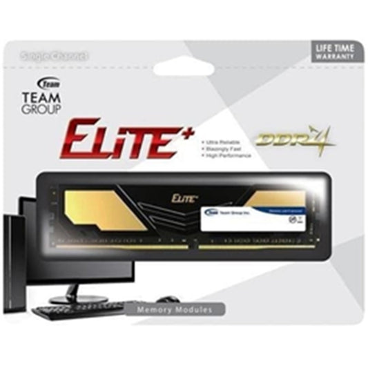 Team Elite Plus 16GB (1x 16GB) DDR4 3200Mhz Desktop RAM Gaming Memory with Heat Spreader