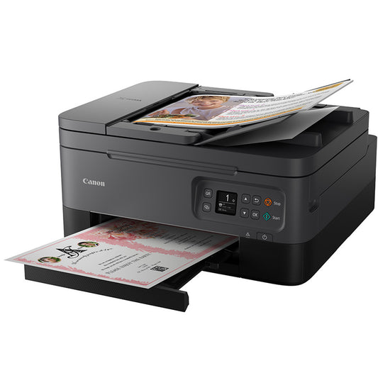 Canon PIXMA TR7060 TR7060A Inkjet MFC Multifunction Printer with ADF (Black)
