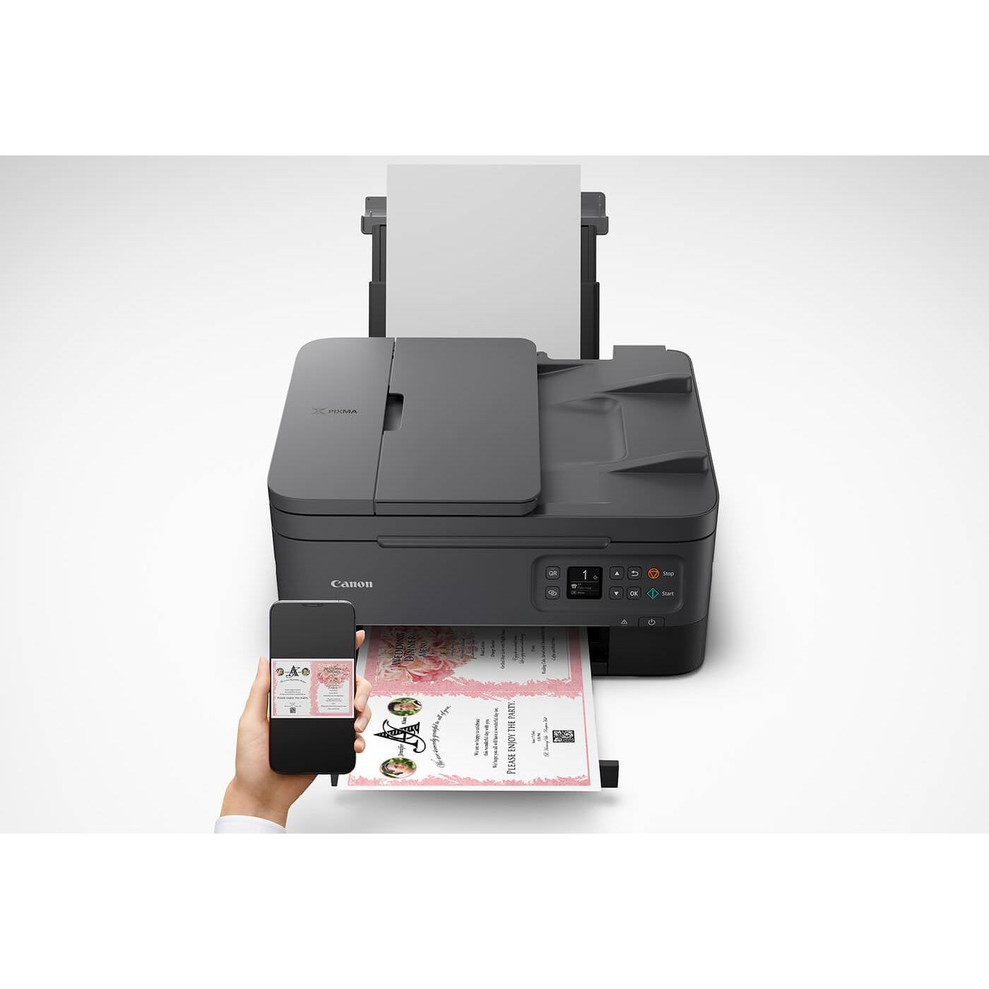 Canon PIXMA TR7060 TR7060A Inkjet MFC Multifunction Printer with ADF (Black)