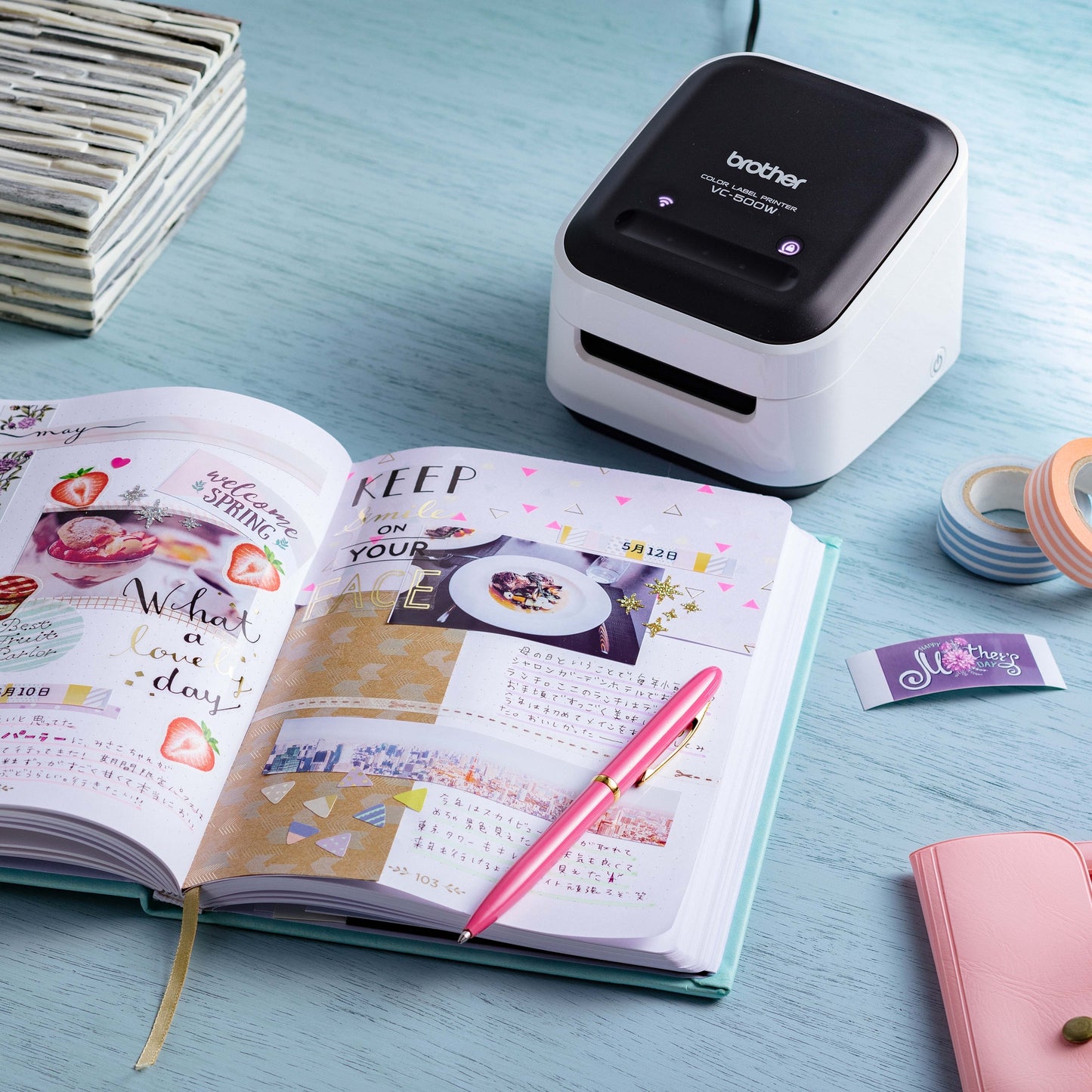 Brother VC-500W Full Colour Point-of-Sale Label Printer