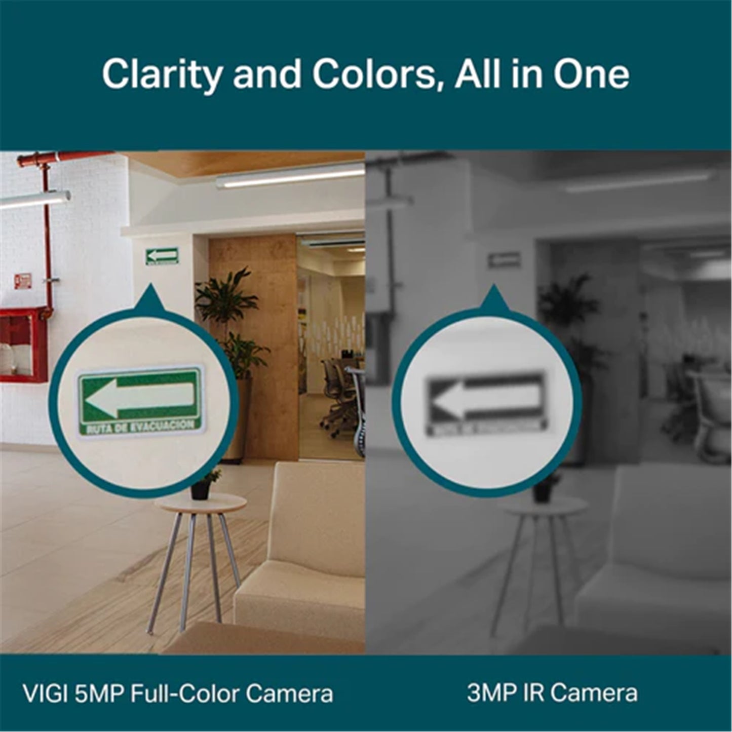 TP-Link VIGI C450 5MP Full-Colour Turret Network Camera (2.8mm Lens)