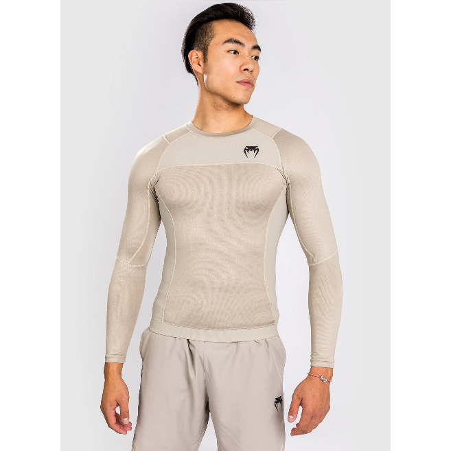 Venum G-Fit Air Rashguard Long Sleeve - Sand