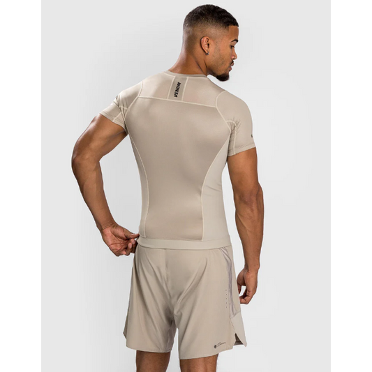 Venum G-Fit Air Rashguards Short Sleeve - Sand - Large (L)