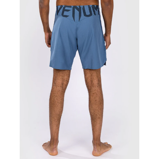 Venum Light 5.0 Fight Shorts - Blue/White - Medium (M)
