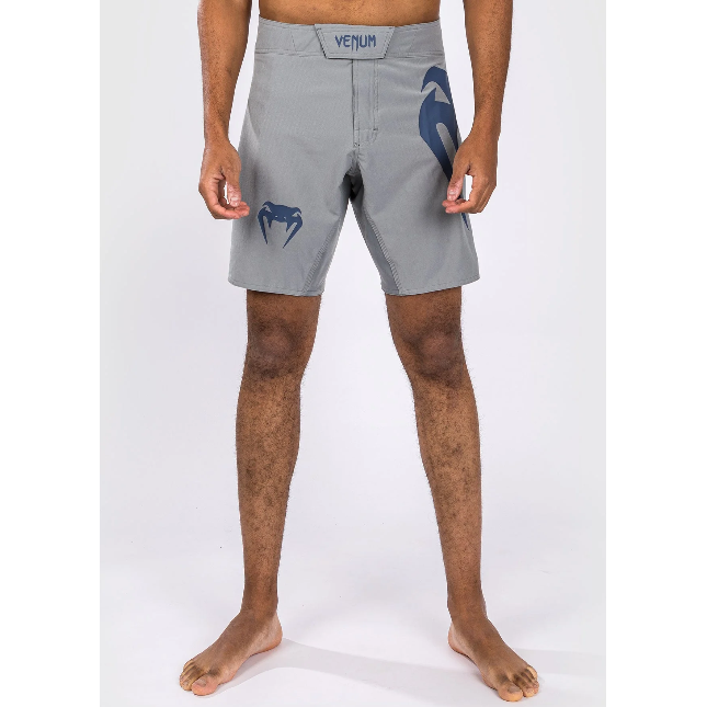Venum Light 5.0 Fight Shorts - Grey/Blue
