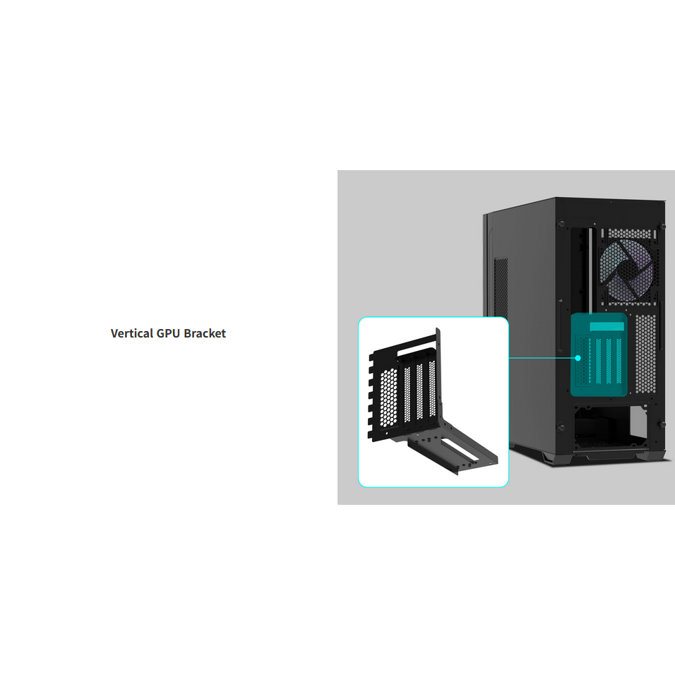 Zalman Z10 DS Black ATX Mid Tower Case 1x120mm ARGB with LCD Screen
